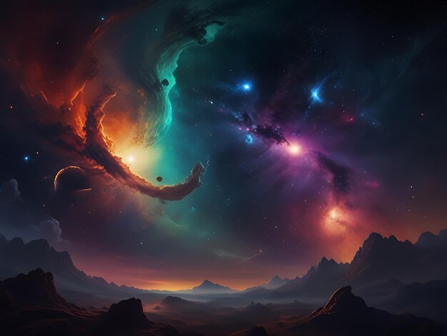 Photo galaxy space wallpaper