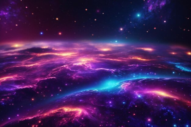 Galaxy Texture Background Space Texture Background Neon Space Background Ai Generative