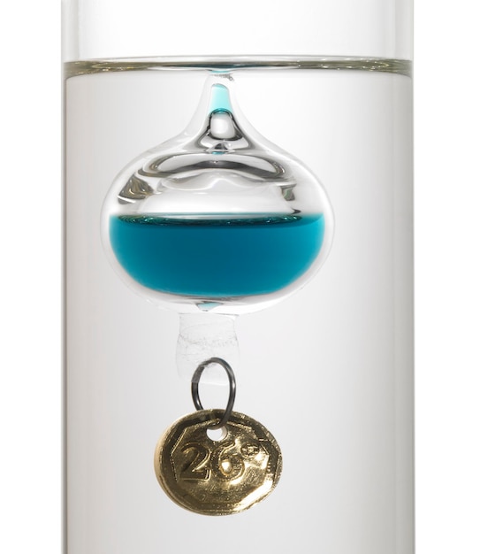 Photo galileo thermometer