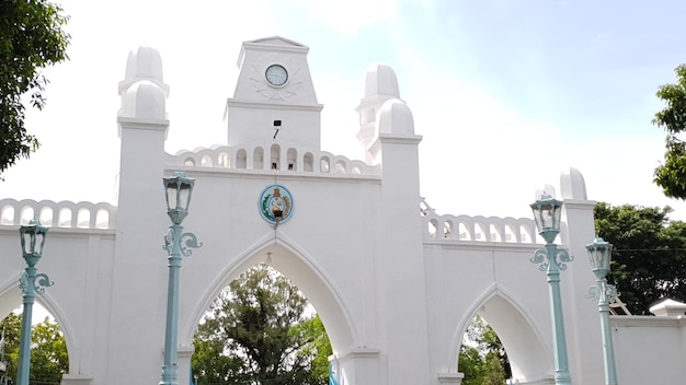 The gallant gate of the Surakarta palace