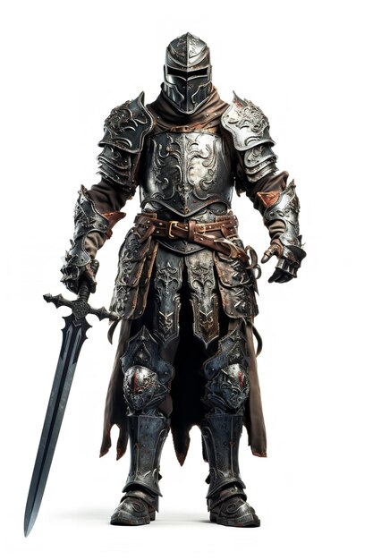 Gallant Medieval Knight AI Generated