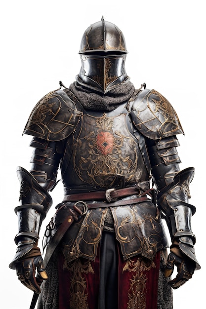 Gallant Medieval Knight AI Generated