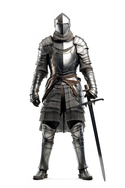 Gallant Medieval Knight AI Generated