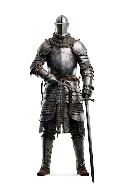 Gallant Medieval Knight AI Generated