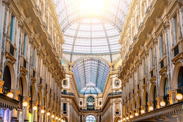 Galleria Vittorio Emanuele II glazen koepel