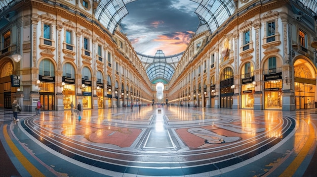 Galleria Vittorio Emanuele II van Milaan