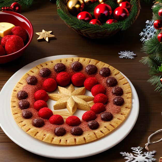 Foto galleta navidad