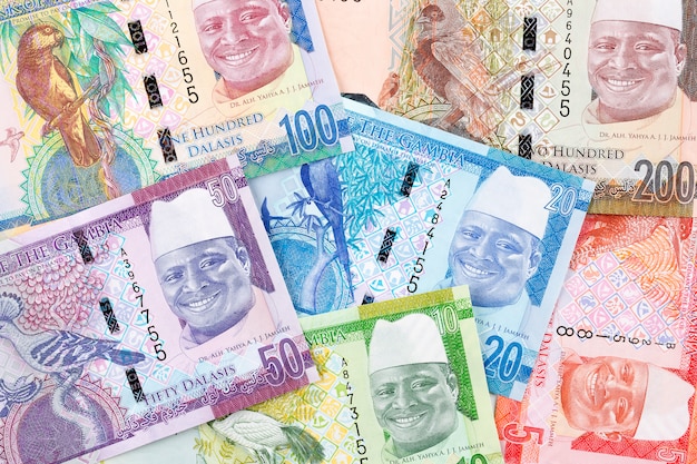 Gambiaans geld, een zakelijke achtergrond