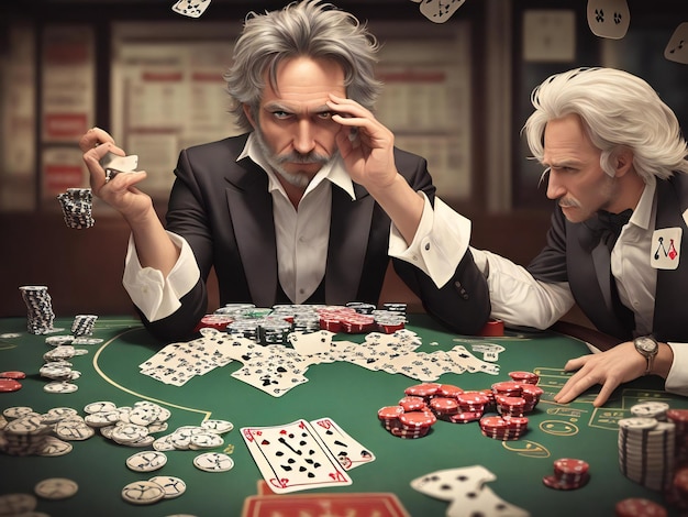 The gambler mind dive deep into the mind of a gambler where decisions are made ai generated