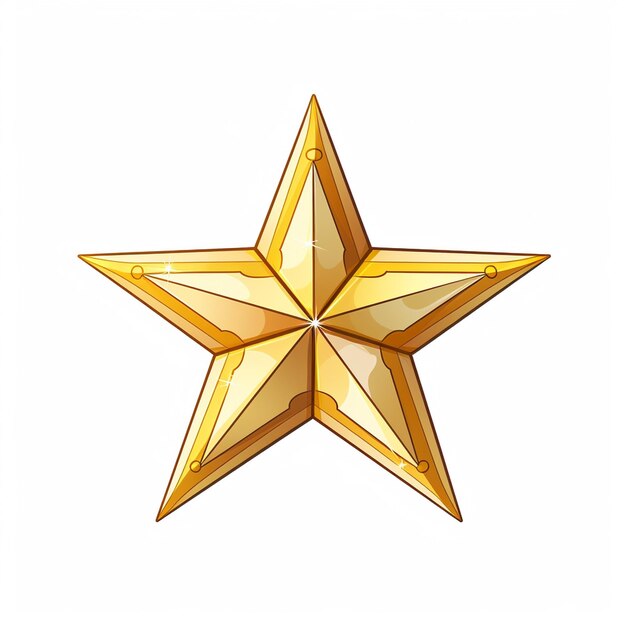 A game assets golden star