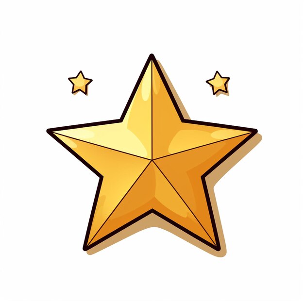 A game assets golden star