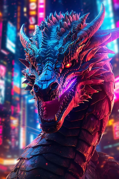 Game character dragon