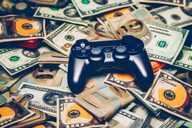 Photo game console bonanza exploring the video game industry's financial landscape