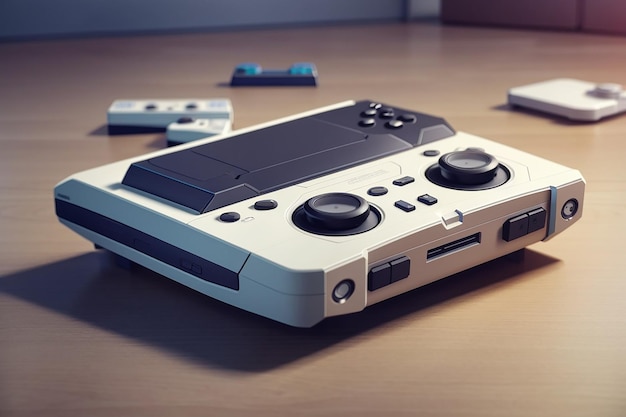 Game console mockups