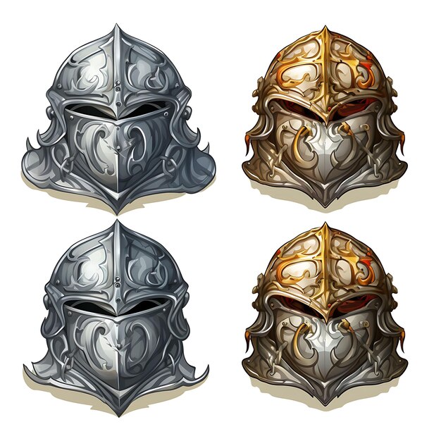 Game Item Armor Burgonet Item Renaissance Soldier Design Helmet Soldieillustration collection idea