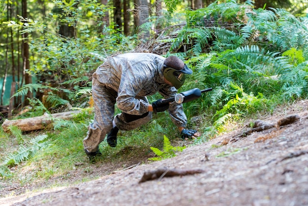 Game In A Paintball