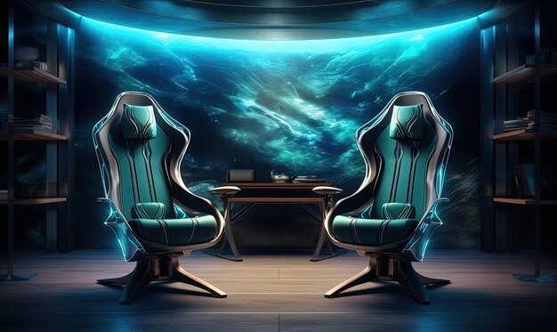 Two gaming chairs hotsell