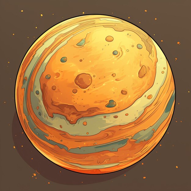 Photo game style 2d pixel arrakis planet surface texture