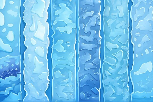 Game textures of ice