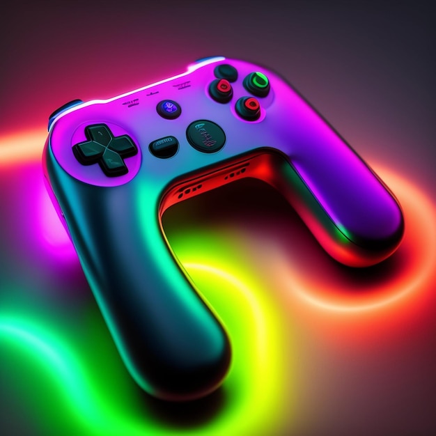 Gaming controller image generated Ai