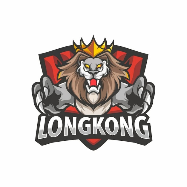 Photo gaming logo design king kong