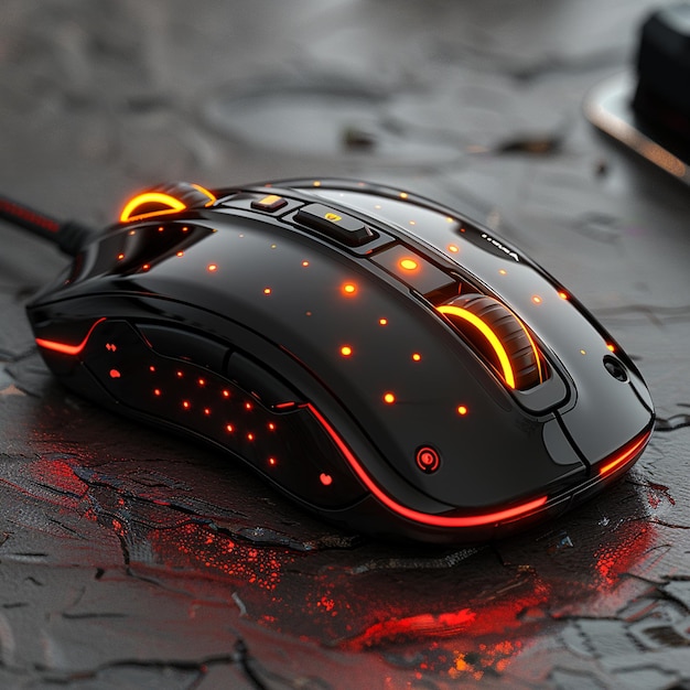 Gaming Mouse Customizable Background