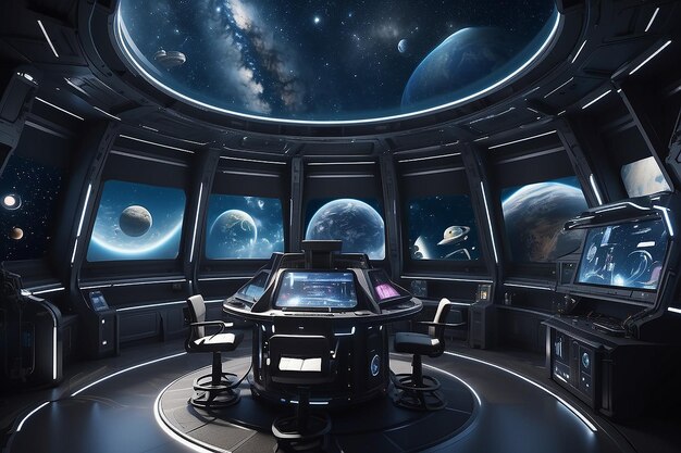 Photo gaming observatory in space