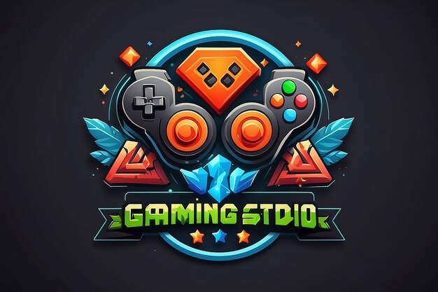 Photo gaming studio logo