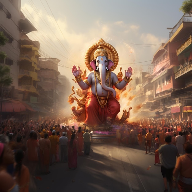 Ganesh Chaturthi Celebrating Lord Ganesha