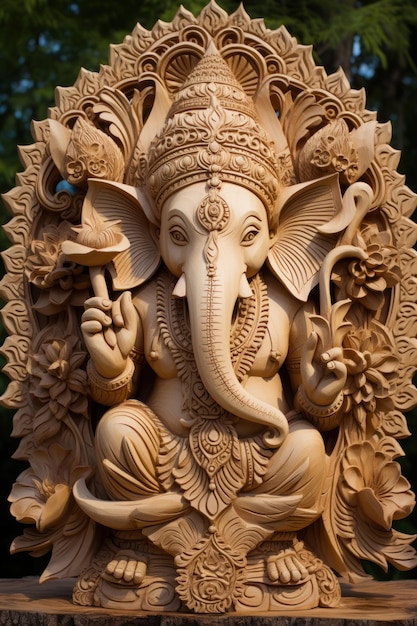 Ganesh een belangrijk beeld tijdens Diwali Generative AI