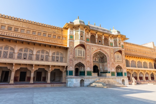 Ganesh Pol Entrance, Amber Fort in Jaipur, India.