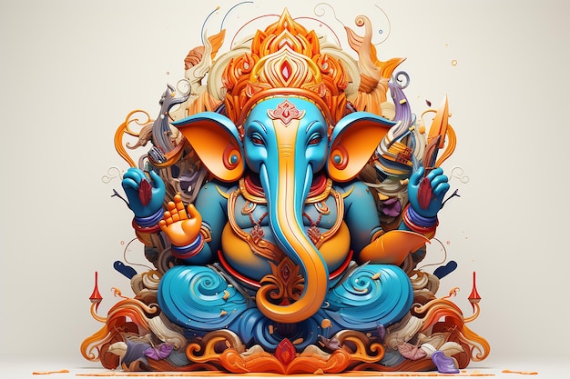 Ganesha ganpati painting