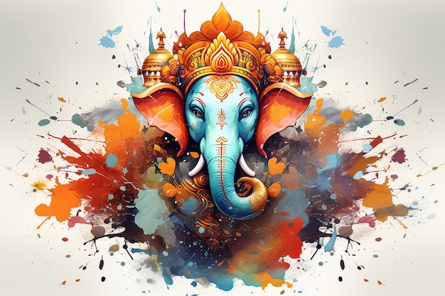 Ganesha ganpati painting