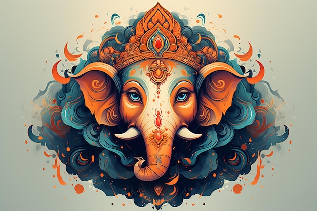 Ganesha ganpati painting