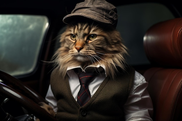 Gangster Cats are a unique kind of feline underworld where fierce criminal bosses with whiskered fac