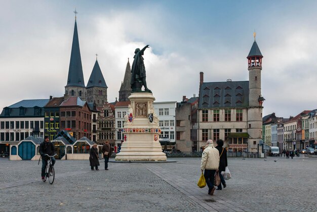 Photo gante belgium europe charm city