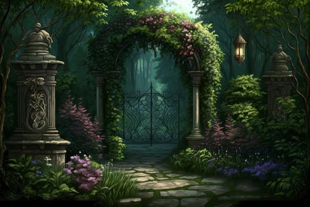 Garden background