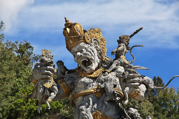 Il giardino sull'isola di bali, indonesia