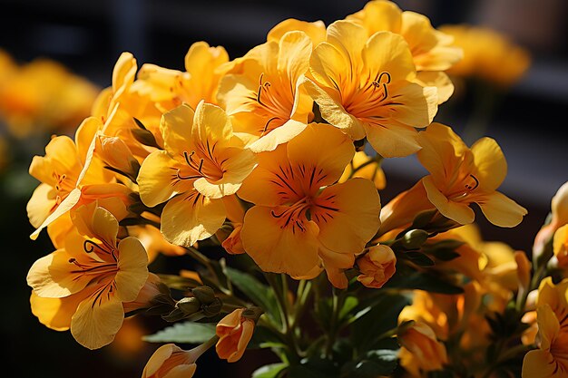 Garden Bloom Wallflower Blooming in the Garden Floral Delight