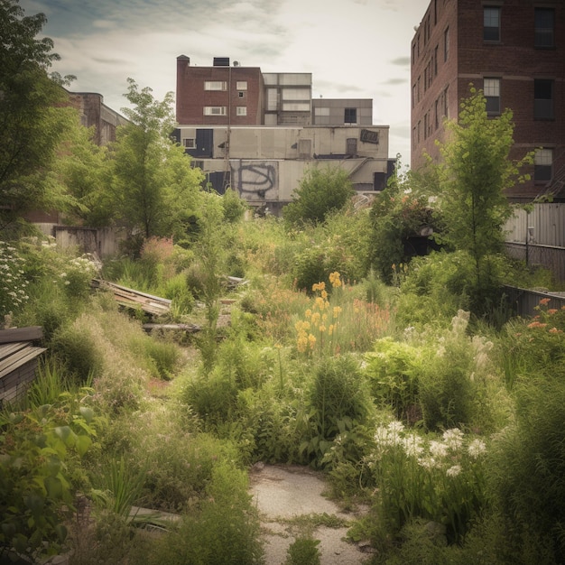 A Garden Growing in the Ruins