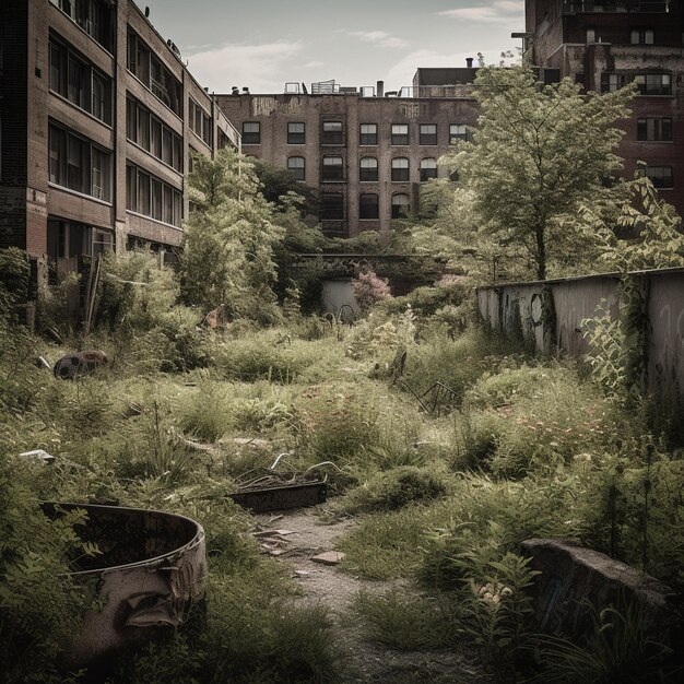 A Garden Growing in the Ruins