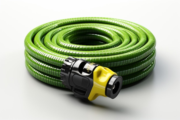 Garden Hose on white background