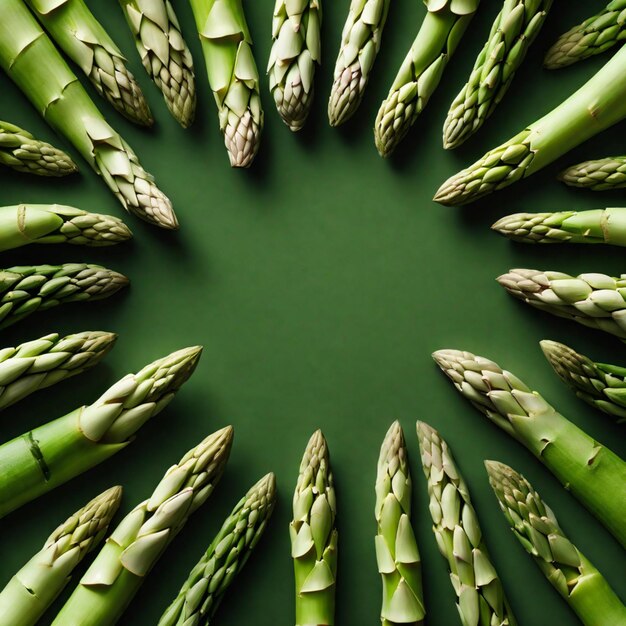 Photo garden medley wholesome asparagus in a tapestry of health
