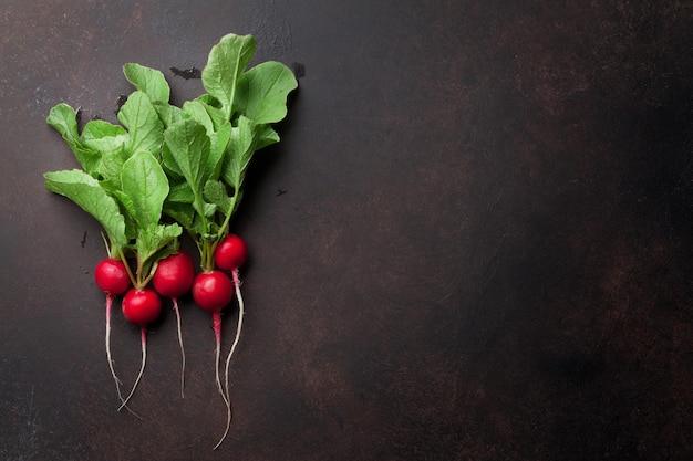 Photo garden radish