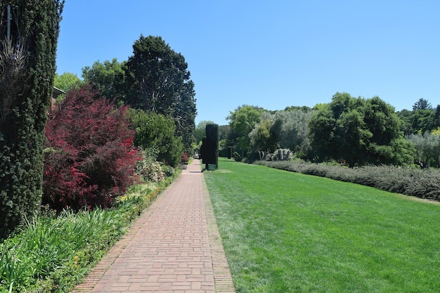 Gardens and buildings at Filoli