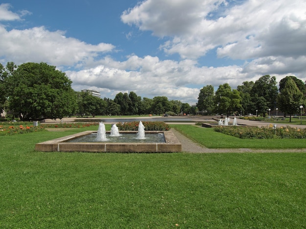 Gardens in Stuttgart, Germany