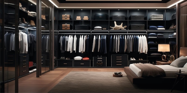 garderobe interior room design