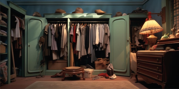 garderobe interior room design