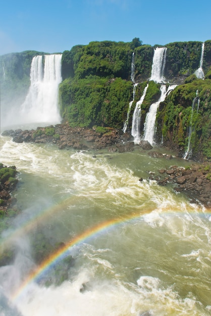 Garganta del diablo at the iguazu falls