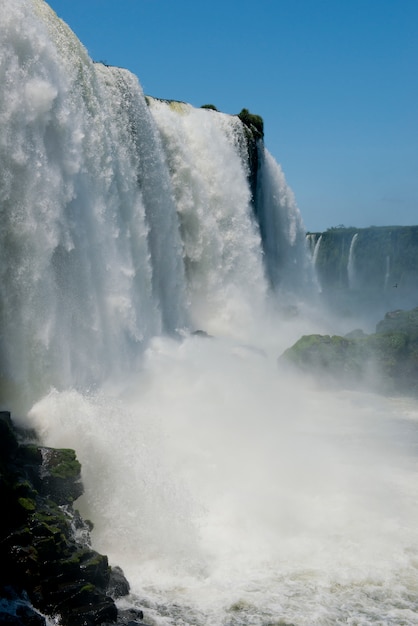 Garganta del diablo at the iguazu falls